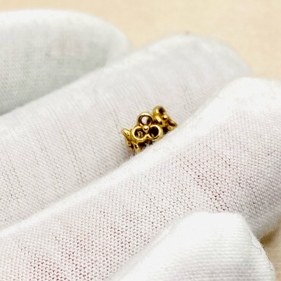 Pandora 750451 Solid 14k Yellow Gold Trinity Spacer - Picture 2 of 10